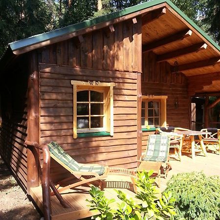Holzhaus Waldwichtel Am Wald Und See Neuruppin Eksteriør bilde
