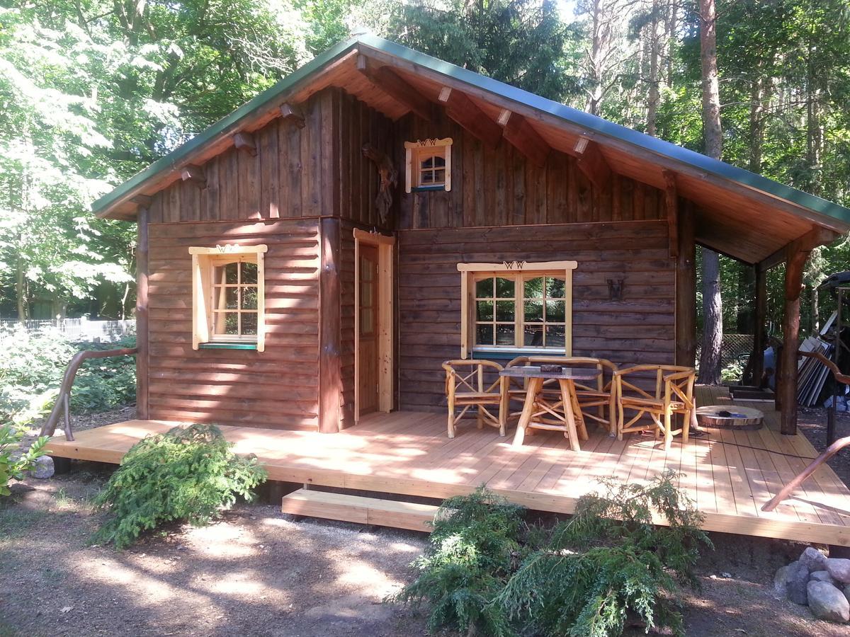 Holzhaus Waldwichtel Am Wald Und See Neuruppin Eksteriør bilde