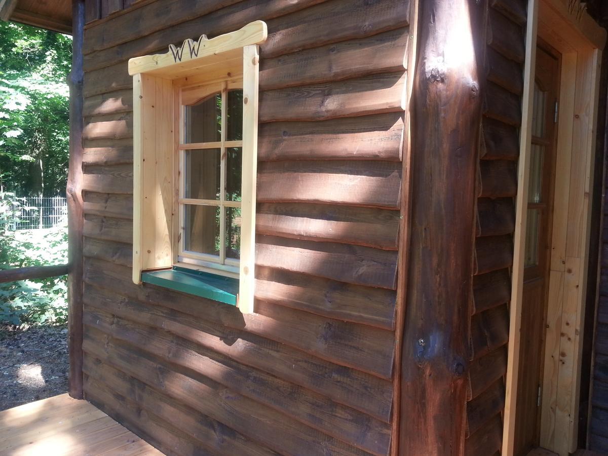 Holzhaus Waldwichtel Am Wald Und See Neuruppin Eksteriør bilde