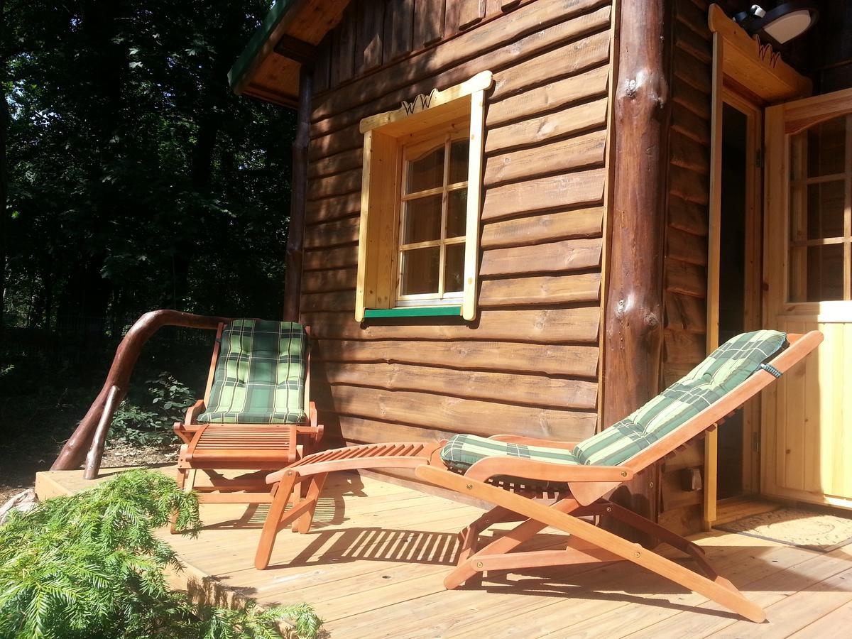 Holzhaus Waldwichtel Am Wald Und See Neuruppin Eksteriør bilde
